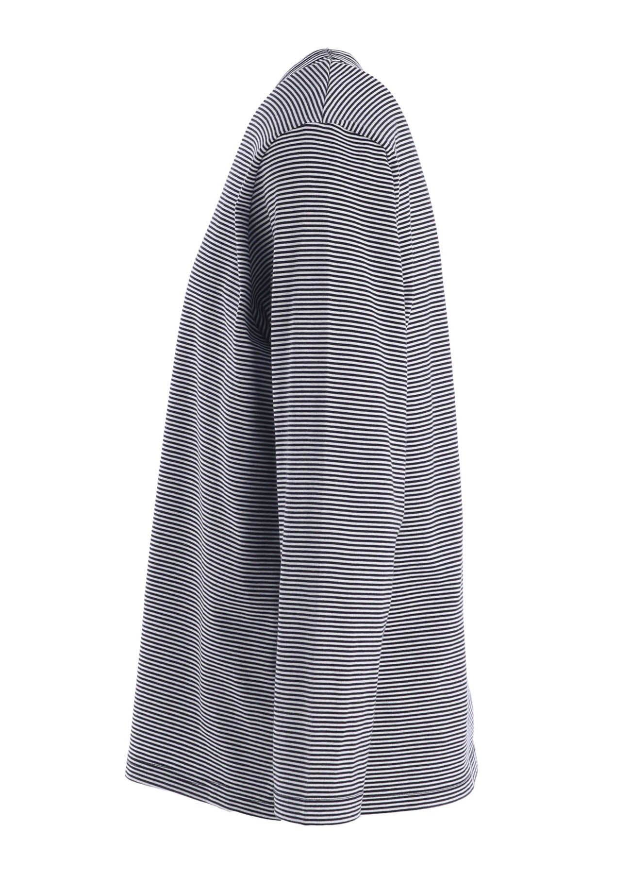 MIDIN BORDER LONG SLEEVE T-SHIRT (M)