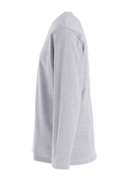 MIDIN BORDER LONG SLEEVE T-SHIRT (L)