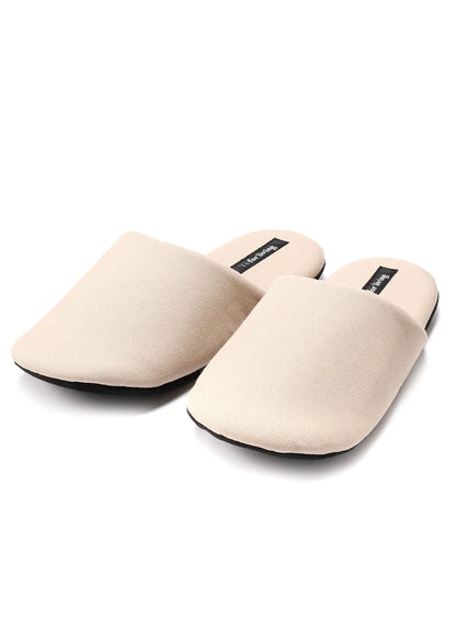 COTTON CANVAS SLIPPERS