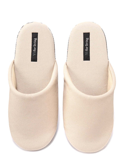 COTTON CANVAS SLIPPERS