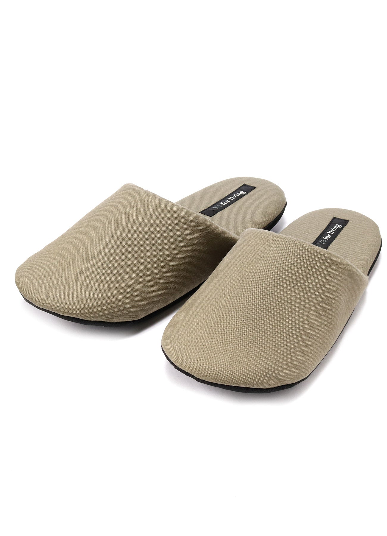 COTTON CANVAS SLIPPERS