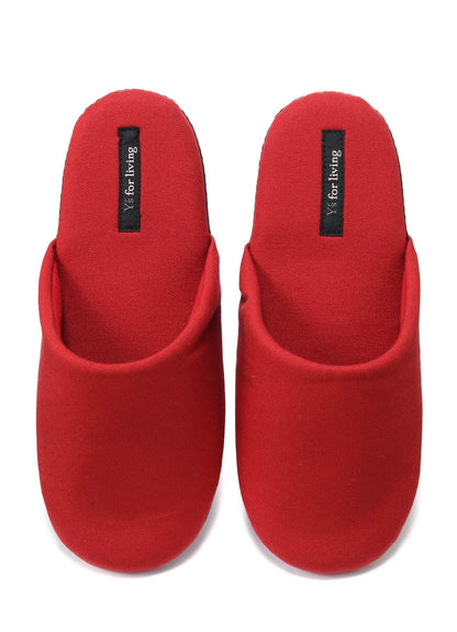 COTTON CANVAS SLIPPERS