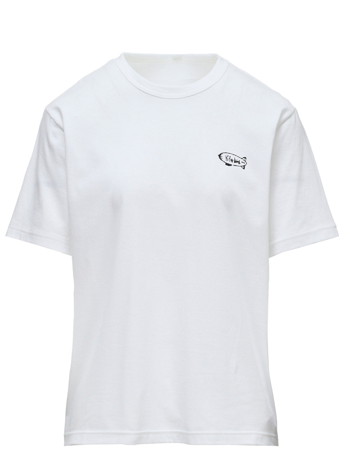 SOFT COTTON JERSEY "THE AIRSHIP LOGO" T-SHIRT (L)