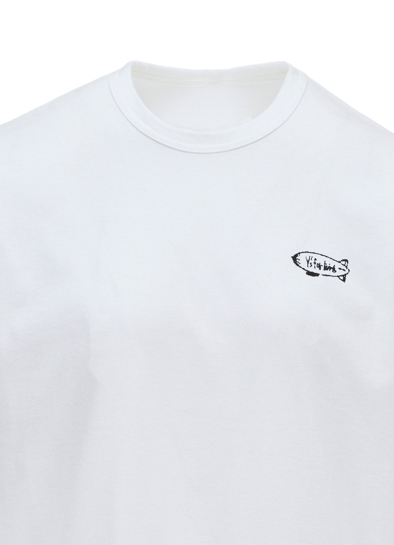 SOFT COTTON JERSEY "THE AIRSHIP LOGO" T-SHIRT (L)