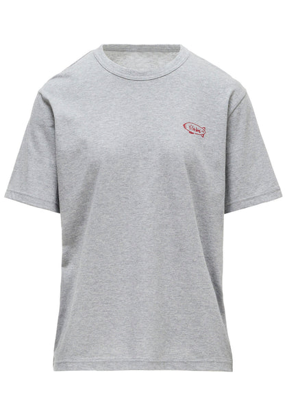 SOFT COTTON JERSEY "THE AIRSHIP LOGO" T-SHIRT (L)