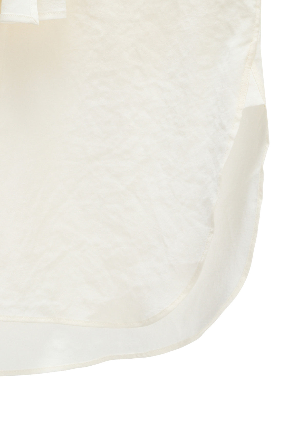 Y's FORM - TA/PE CREPE DE CHINE BOW-TIE BLOUSE