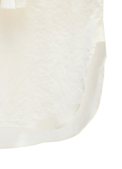 Y's FORM - TA/PE CREPE DE CHINE BOW-TIE BLOUSE