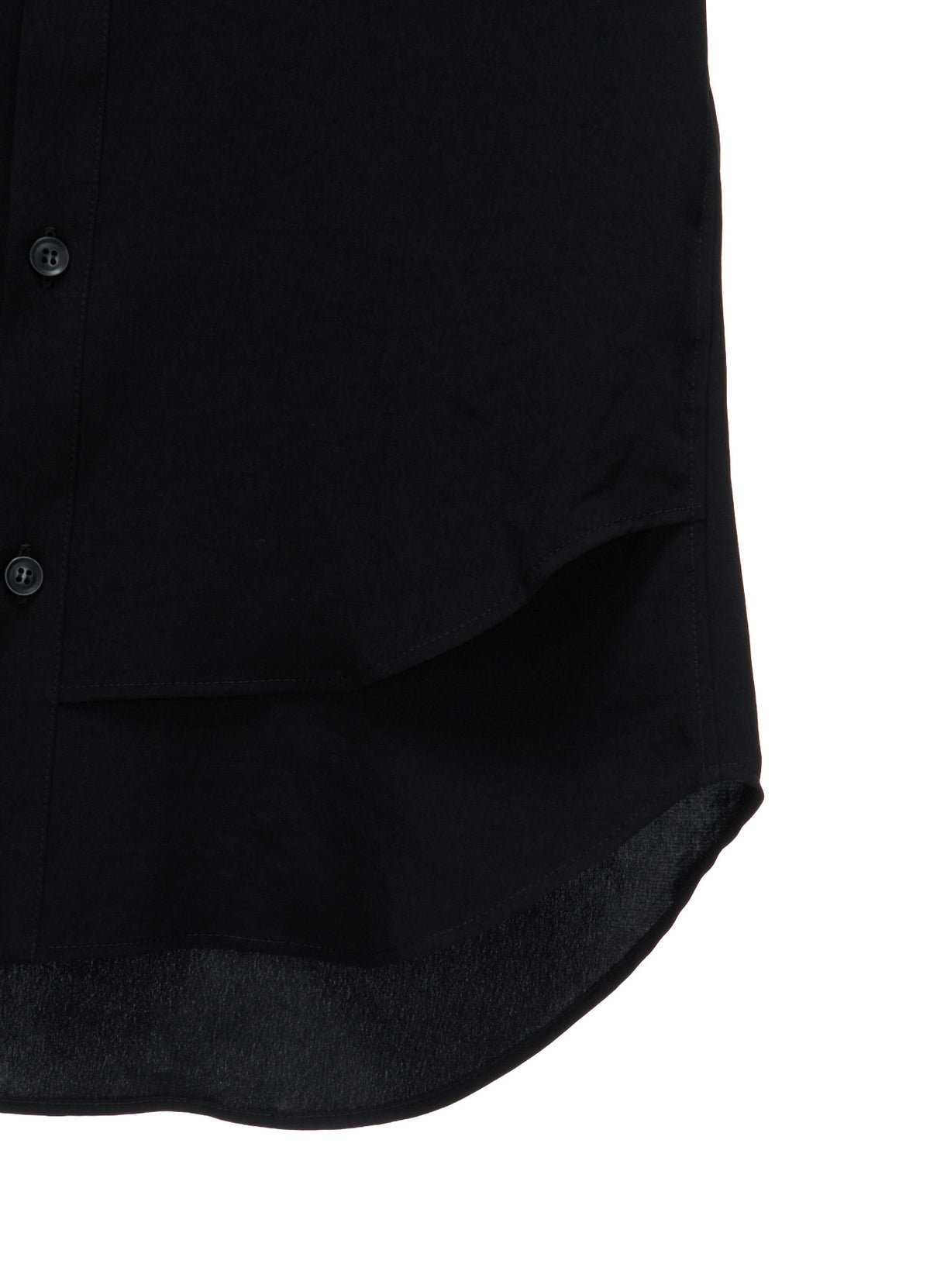 Y's OCCATION - TA/PE CREPE DE CHINE SHORT-SLEEVE BLOUSE