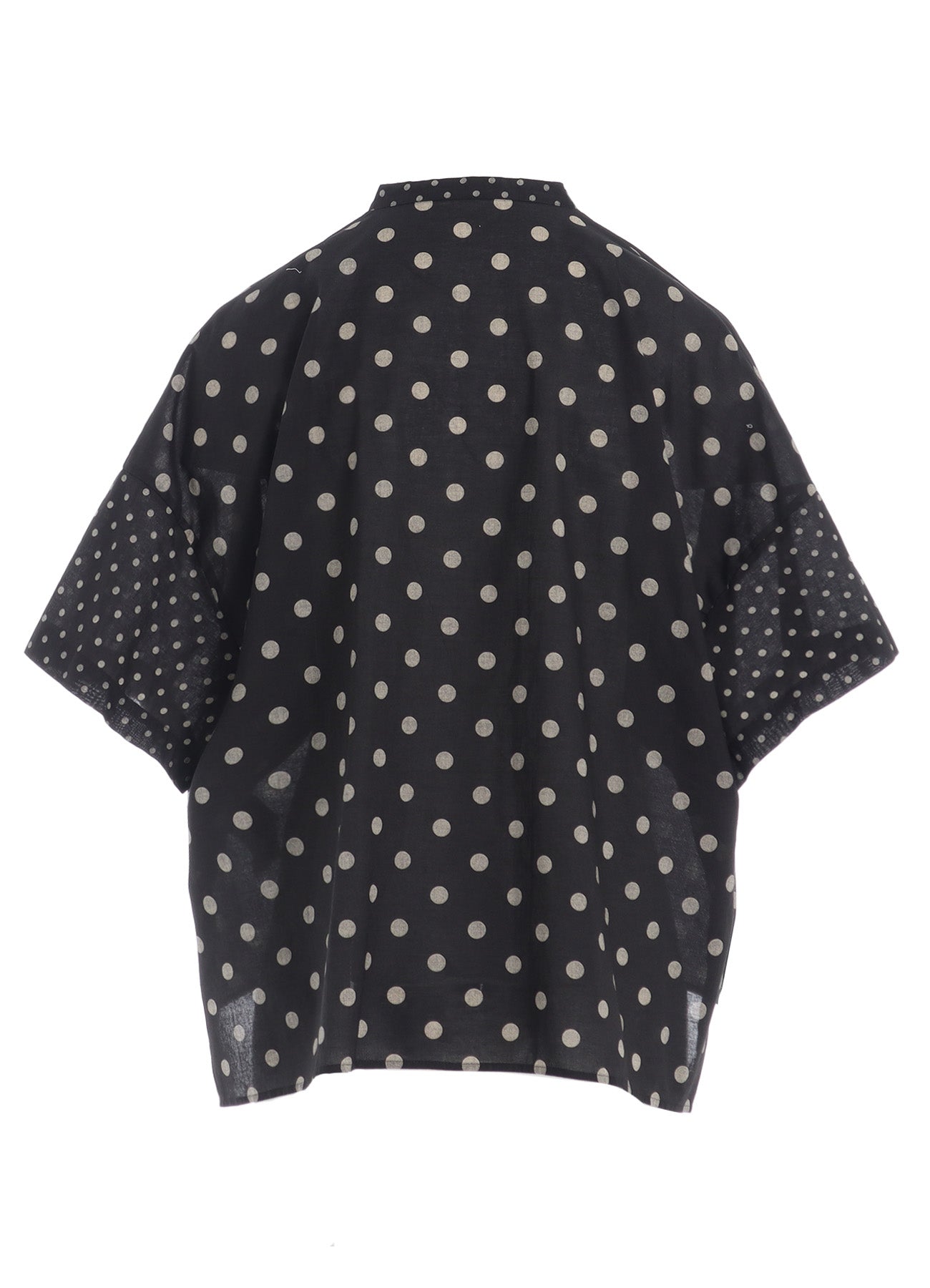 60/- COTTON LAWN DOT PRINT BOX BLOUSE