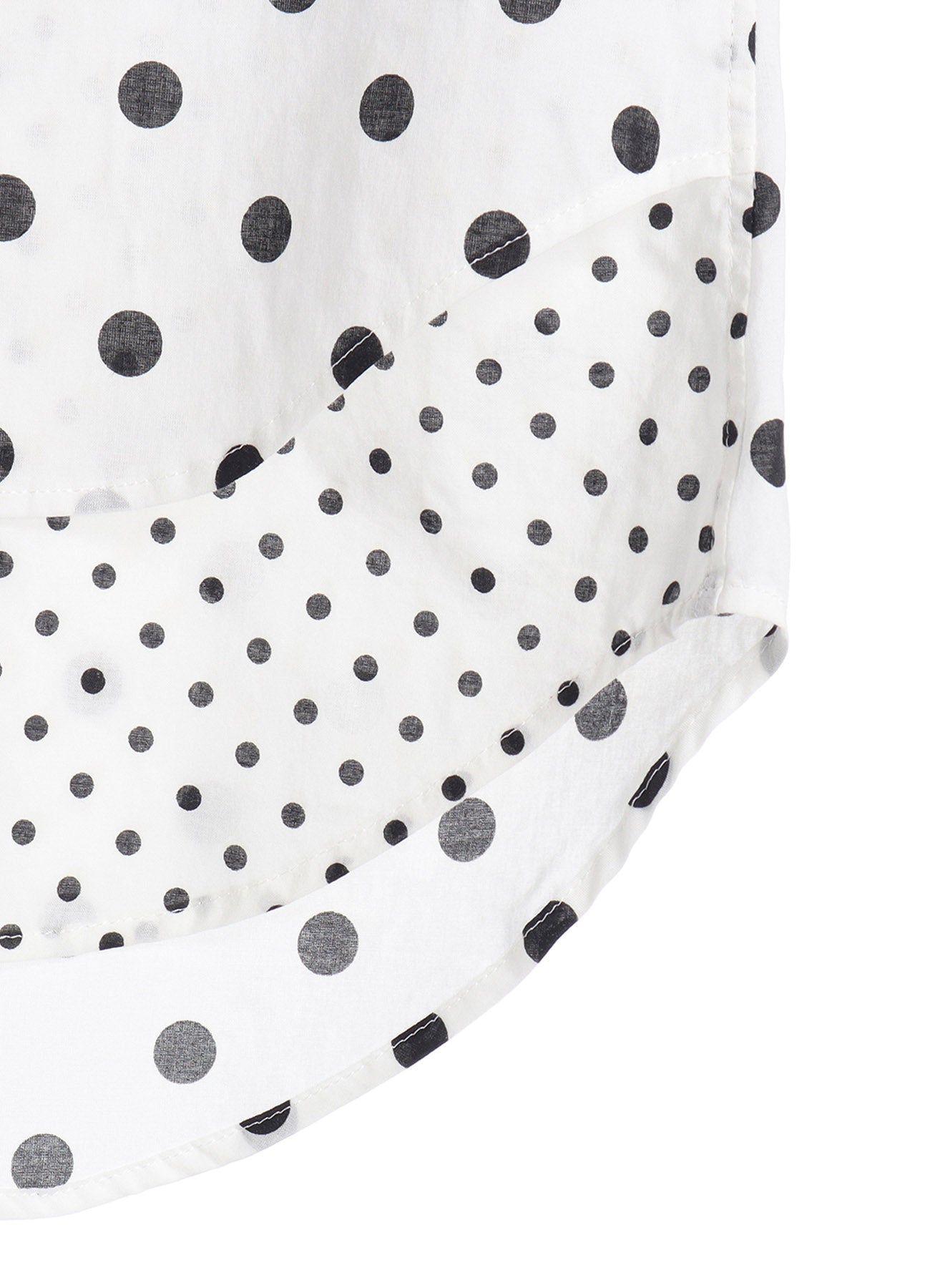 60/- COTTON LAWN DOT PRINT HALF SLEEVE BLOUSE