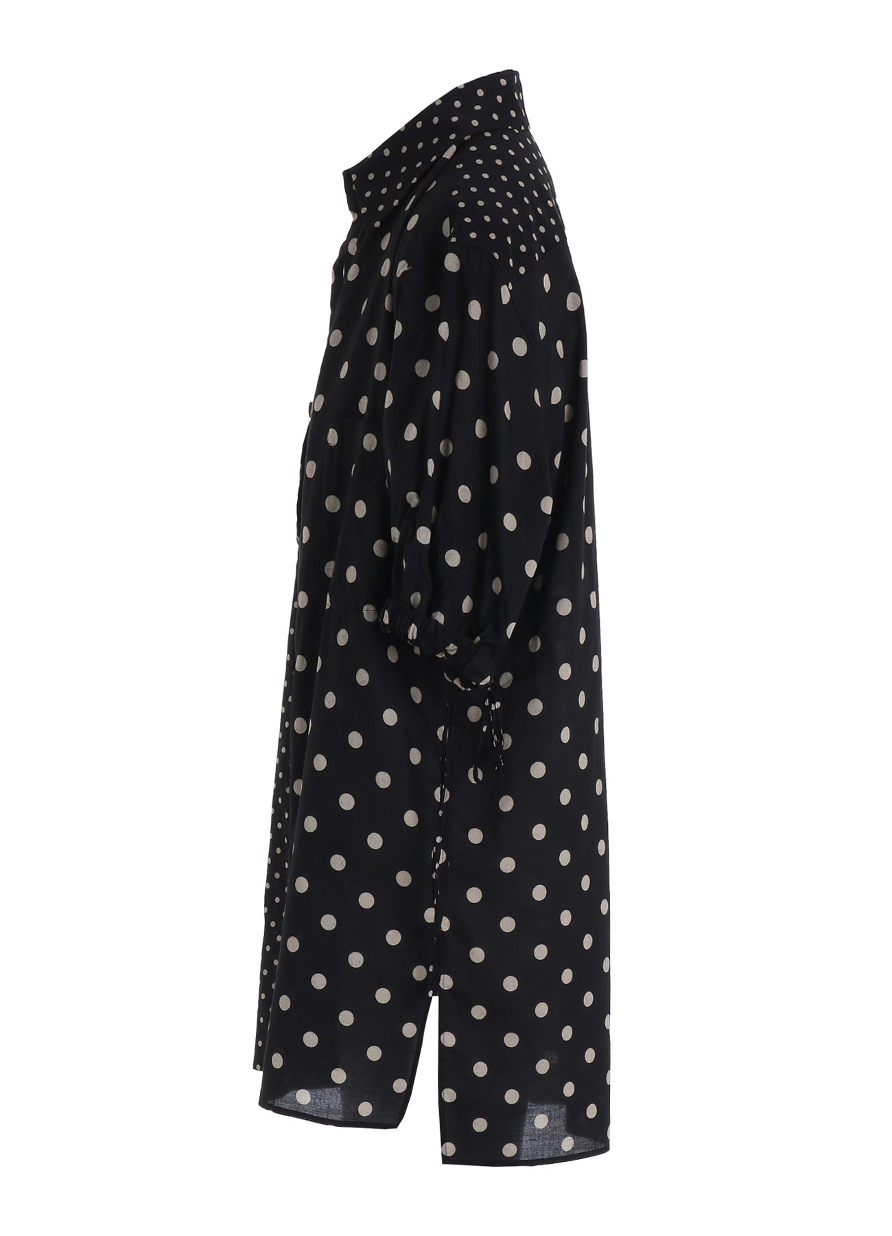 64/- COTTON LAWN DOT PRINT FRONT TUCKED BLOUSE