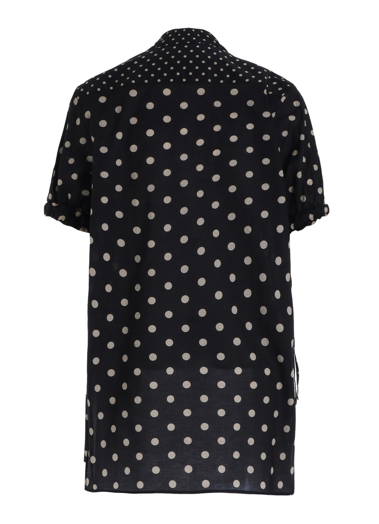 64/- COTTON LAWN DOT PRINT FRONT TUCKED BLOUSE