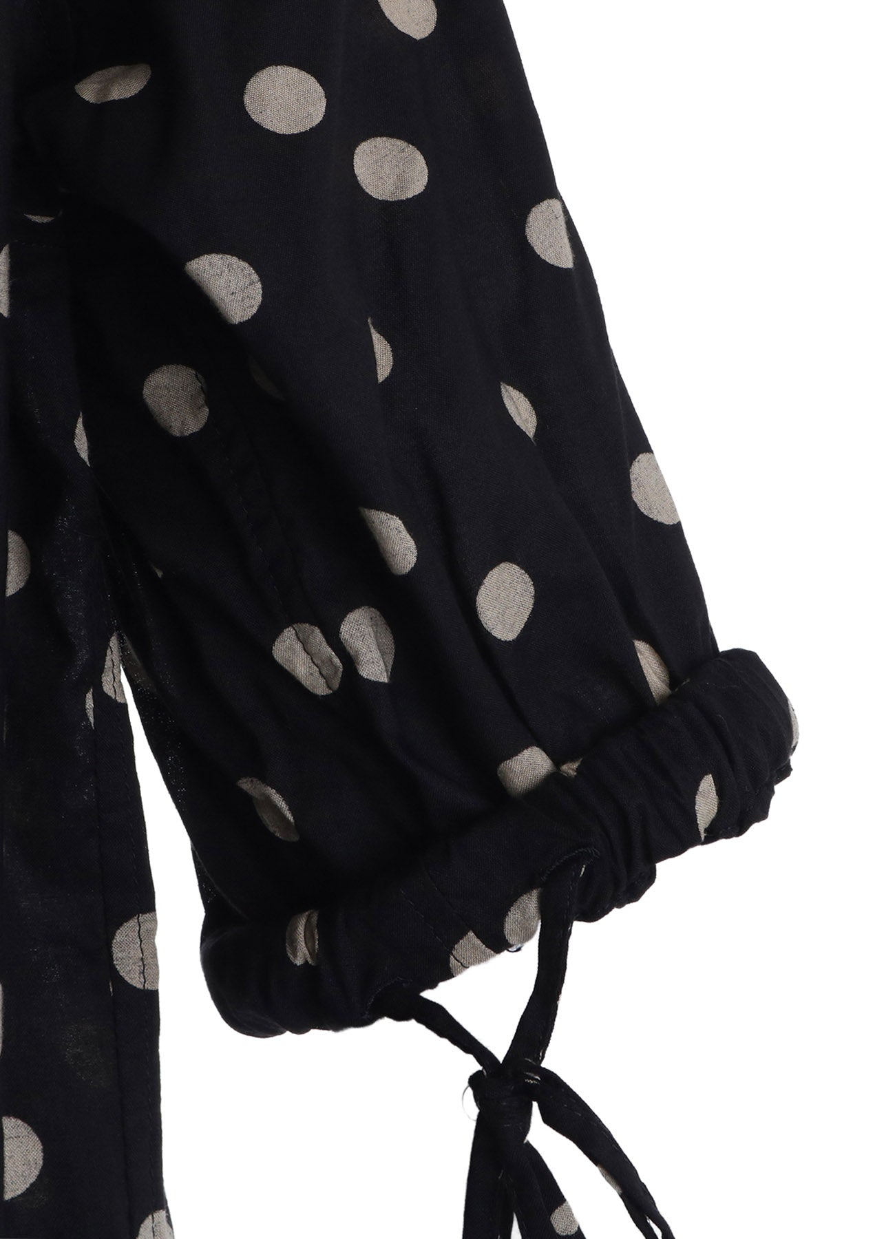 64/- COTTON LAWN DOT PRINT FRONT TUCKED BLOUSE