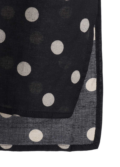 64/- COTTON LAWN DOT PRINT FRONT TUCKED BLOUSE