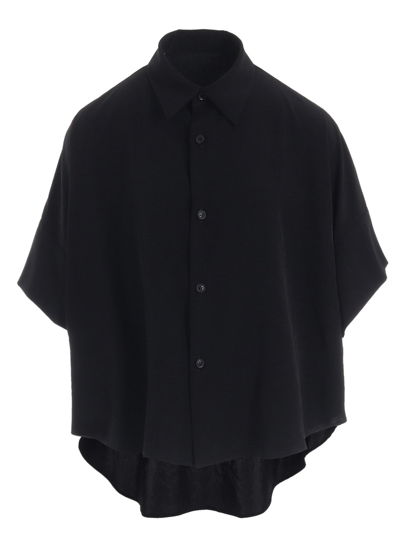 TA/PE CREPE DE CHINE SHORT CUFFS BLOUSE