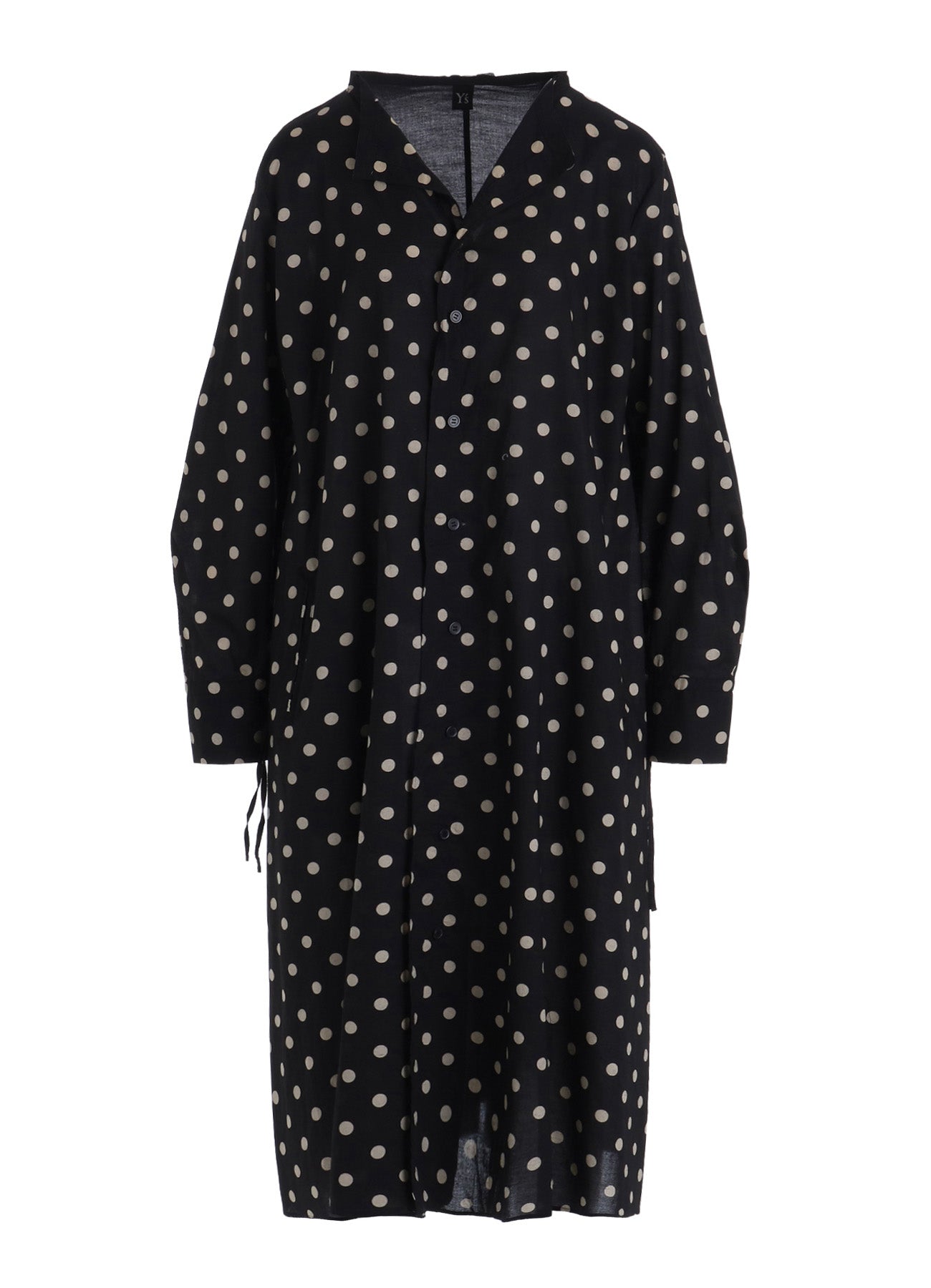 YOHJI YAMAMOTOトップス 60/- COTTON LAWN DOT PRINT SHIRT DRESS – THE SHOP YOHJI YAMAMOTO
