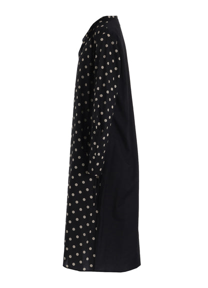 60/- COTTON LAWN DOT PRINT SHIRT DRESS