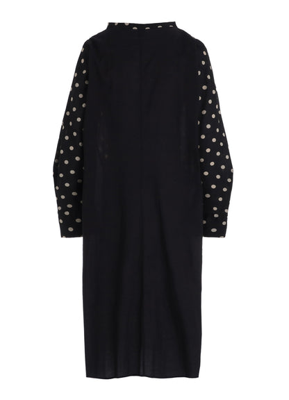 60/- COTTON LAWN DOT PRINT SHIRT DRESS