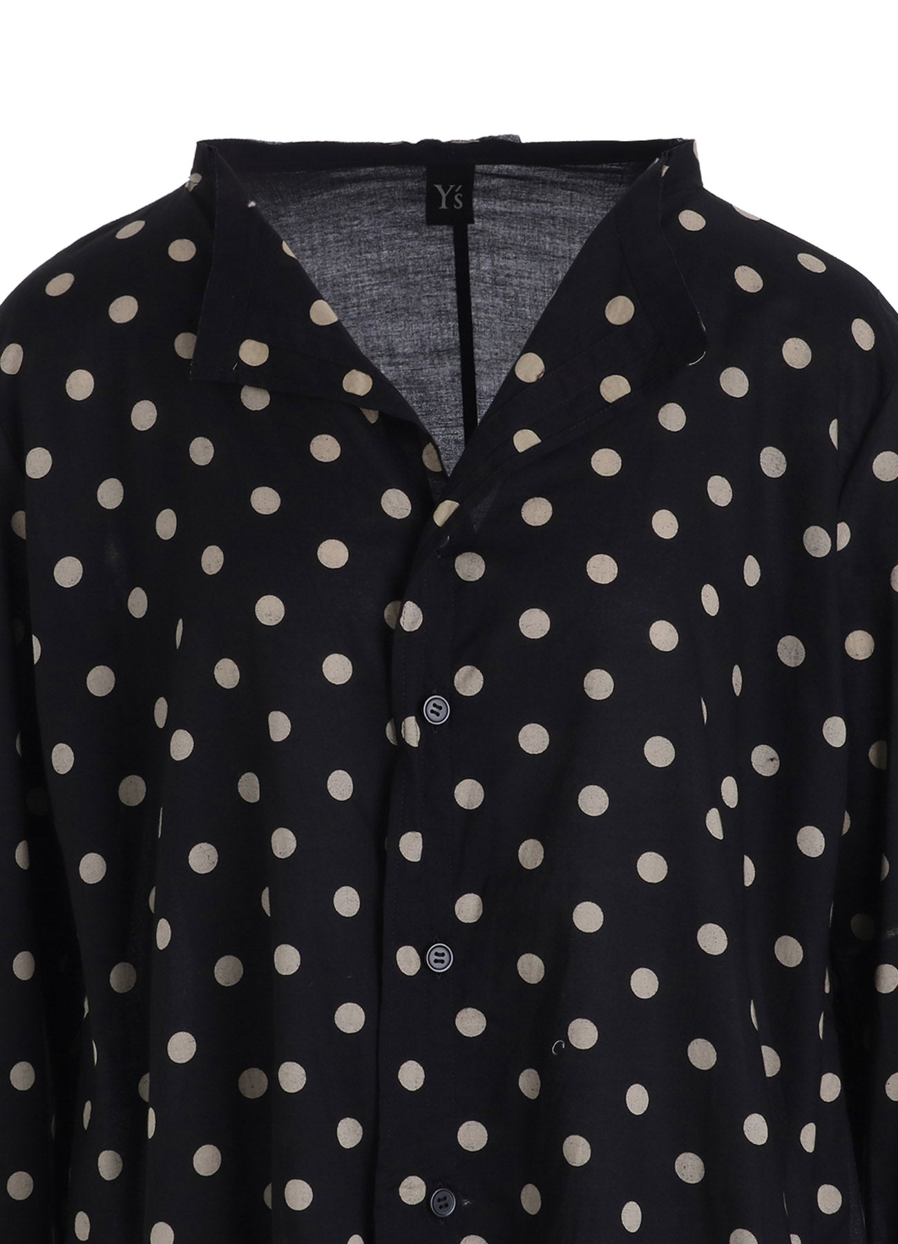 60/- COTTON LAWN DOT PRINT SHIRT DRESS – THE SHOP YOHJI YAMAMOTO