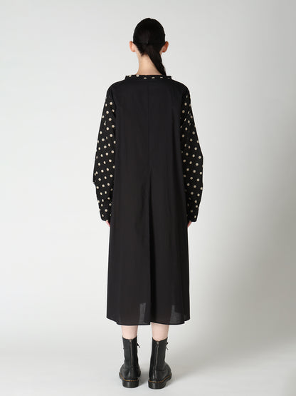 60/- COTTON LAWN DOT PRINT SHIRT DRESS