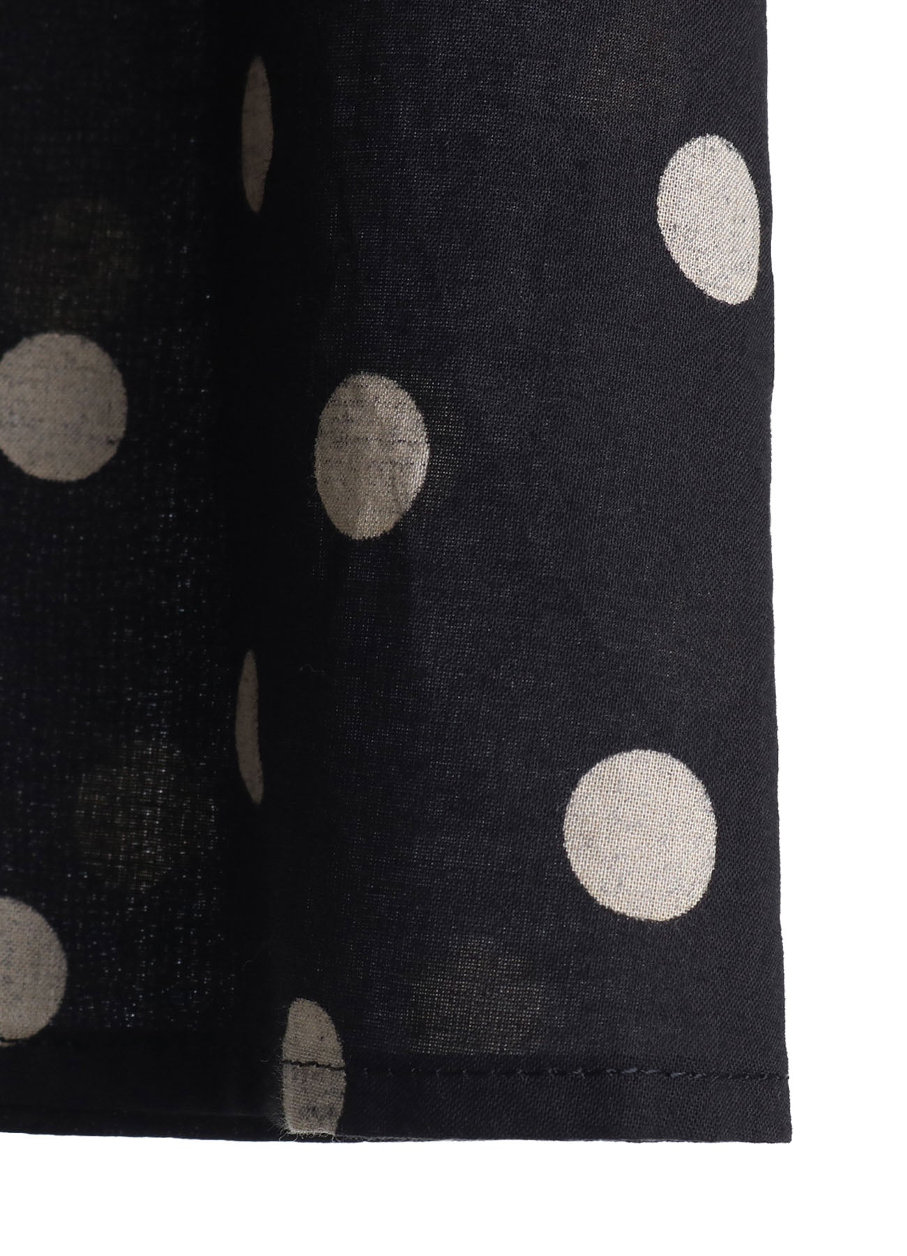 60/- COTTON LAWN DOT PRINT SHIRT DRESS – THE SHOP YOHJI YAMAMOTO