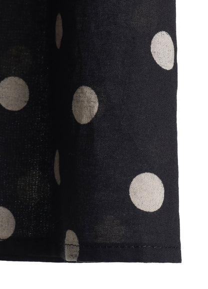 60/- COTTON LAWN DOT PRINT SHIRT DRESS