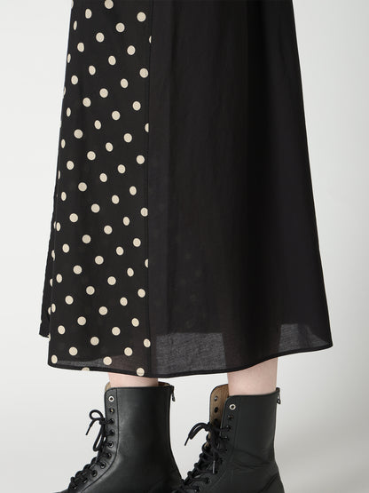 60/- COTTON LAWN DOT PRINT SHIRT DRESS