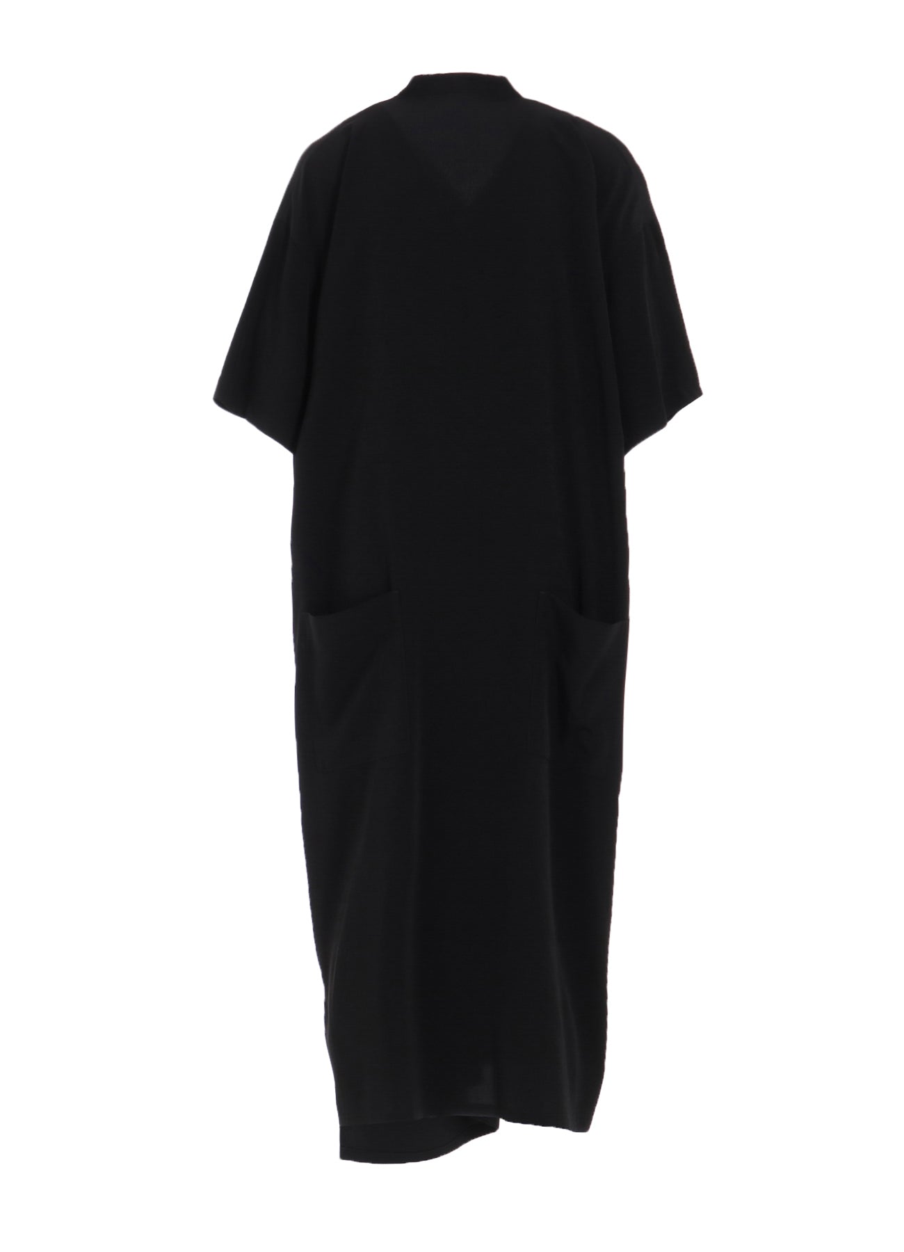 TA/PE CREPE DE CHINE  HALF SLEEVE BOX SHIRT DRESS