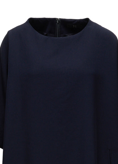 Y's OCCATION - WOOL GABARDINE DRESS