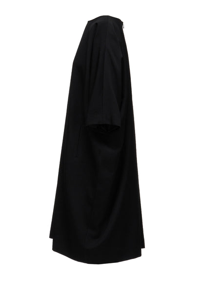 Y's OCCATION - WOOL GABARDINE DRESS