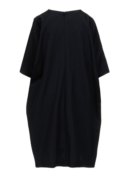 Y's OCCATION - WOOL GABARDINE DRESS