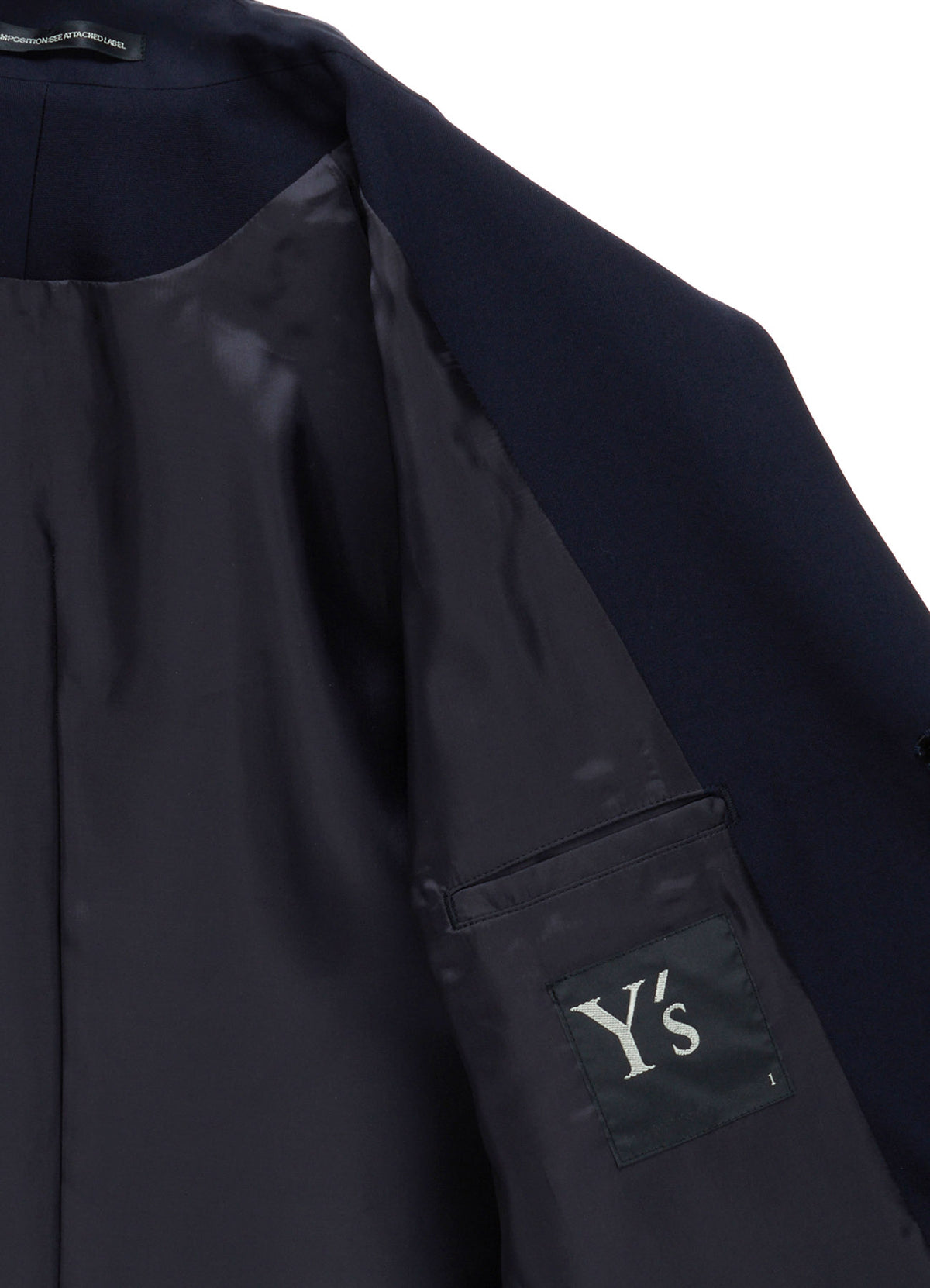 Y's OCCATION - WOOL GABARDINE JACKET