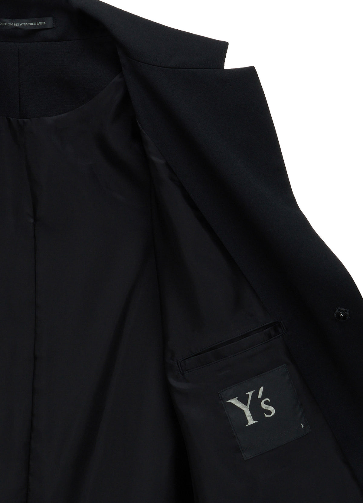 Y's OCCATION - WOOL GABARDINE JACKET