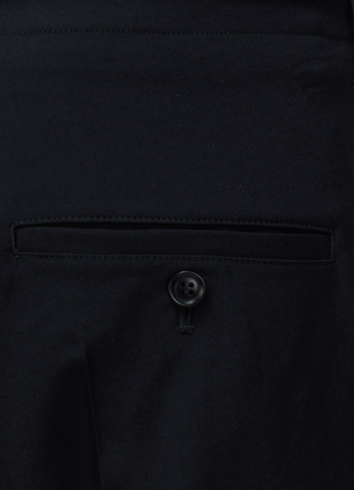 Y's OCCATION - WOOL GABARDINE CENTER-CRESE PANTS