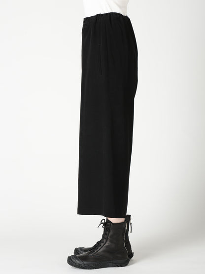 TA/PE CREPE DE CHINE FRONT TUCK PANTS
