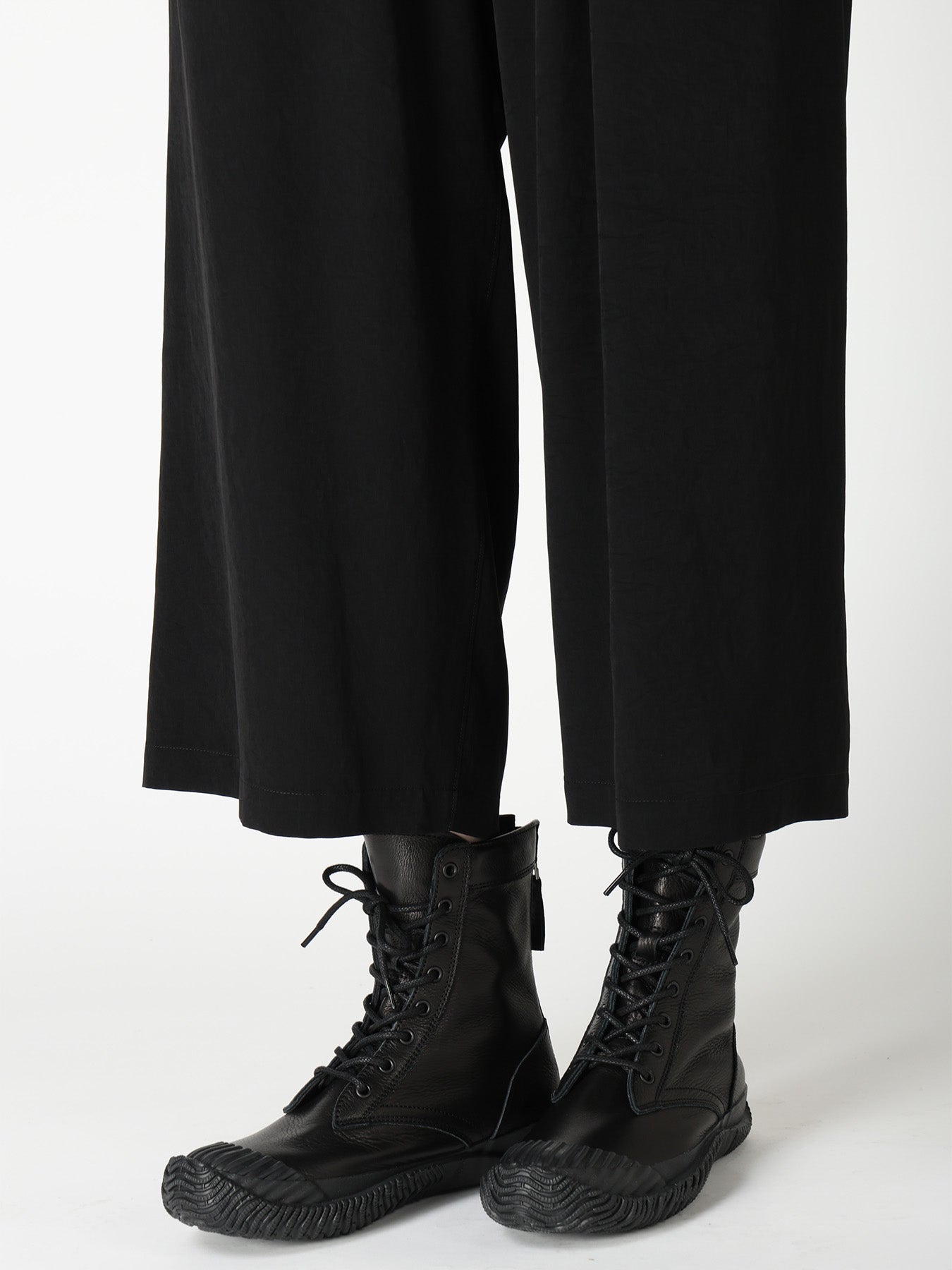 スーツ yohji yamamoto FRONT TUCK PANTS TA/PE CREPE DE CHINE FRONT TUCK PANTS – THE SHOP YOHJI YAMAMOTO