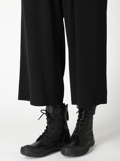 TA/PE CREPE DE CHINE FRONT TUCK PANTS