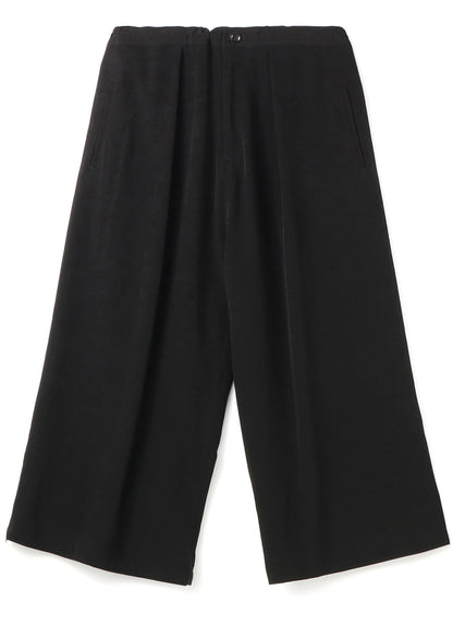TA/PE CREPE DE CHINE FRONT TUCK PANTS