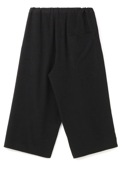 TA/PE CREPE DE CHINE FRONT TUCK PANTS