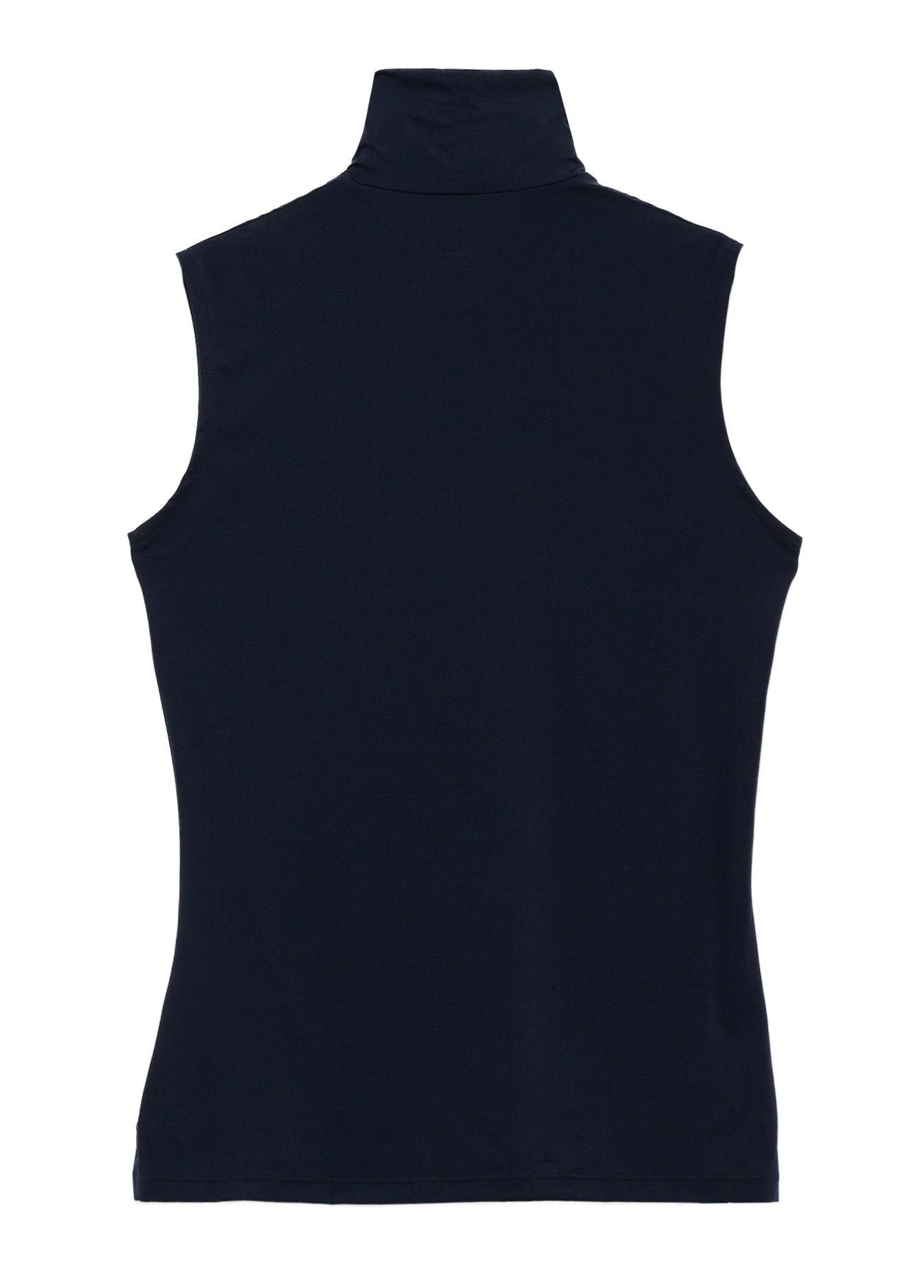UNDER Y's - STRETCH JERSEY HIGH NECK TANKTOP