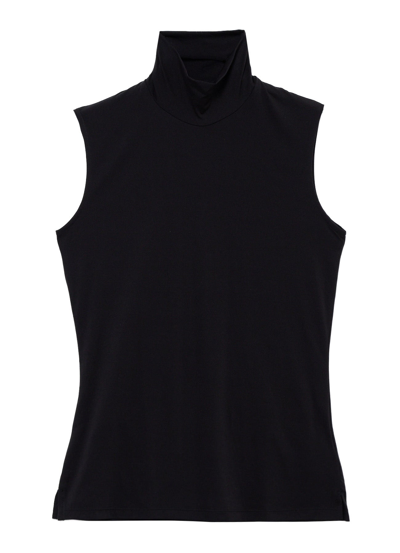 UNDER Y's - STRETCH JERSEY HIGH NECK TANKTOP