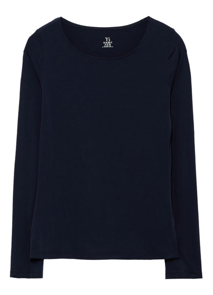 UNDER Y's - STRETCH JERSEY L/S T-SHIRT