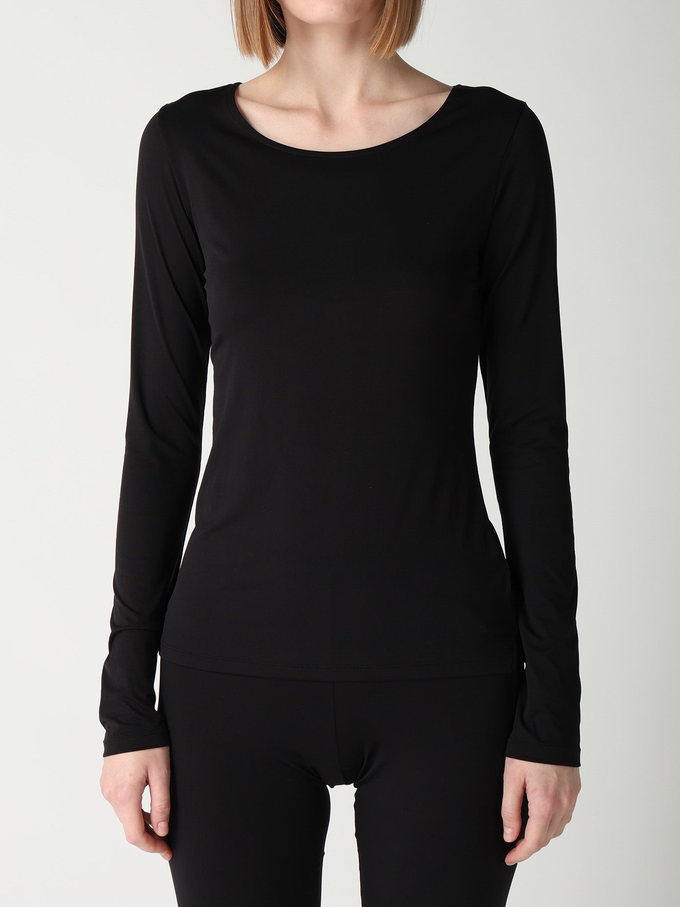 UNDER Y's - STRETCH JERSEY L/S T-SHIRT