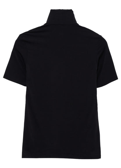 UNDER Y's - STRETCH JERSEY S/S HIGH NECK T-SHIRT