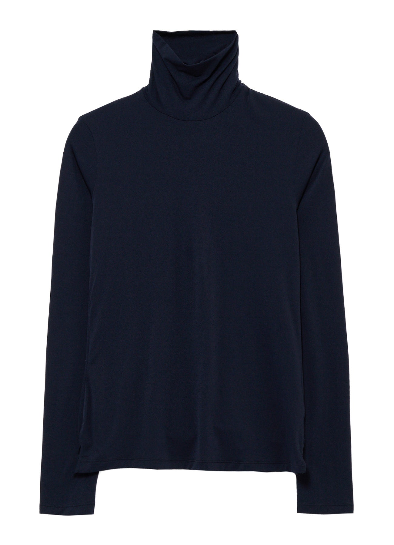 UNDER Y's - STRETCH JERSEY L/S HIGH NECK T-SHIRT