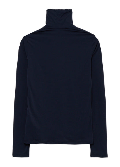 UNDER Y's - STRETCH JERSEY L/S HIGH NECK T-SHIRT