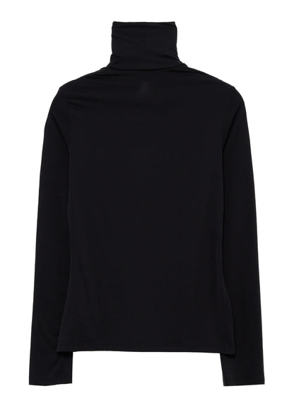 UNDER Y's - STRETCH JERSEY L/S HIGH NECK T-SHIRT