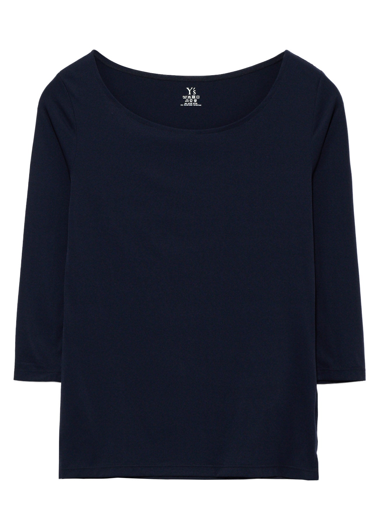 UNDER Y's - STRETCH JERSEY 3/4 T-SHIRT