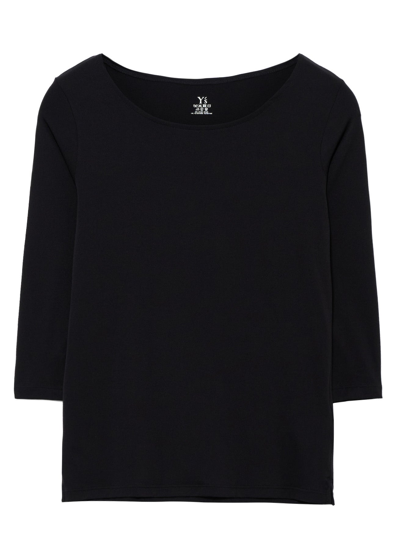 UNDER Y's - STRETCH JERSEY 3/4 T-SHIRT