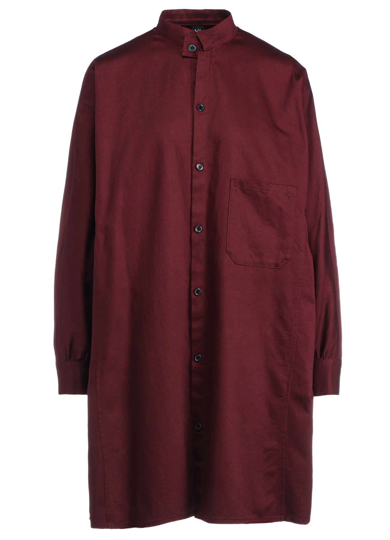 [Y's BORN PRODUCT] COTTON TWILL DEFORMED SLEEVE SHIRT